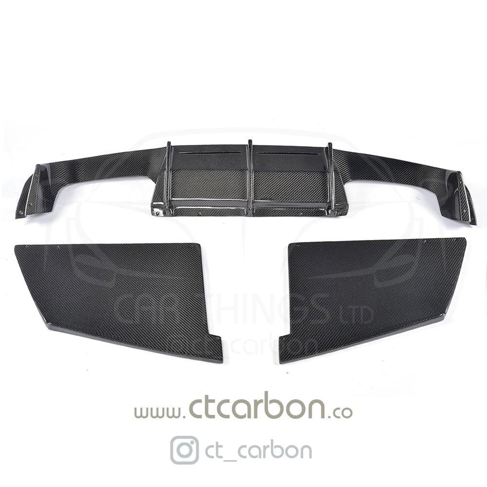 BMW M2 M2C F87 Carbon Fibre Diffuser MT Style