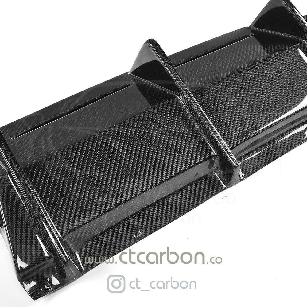 BMW M2 M2C F87 Carbon Fibre Diffuser MT Style