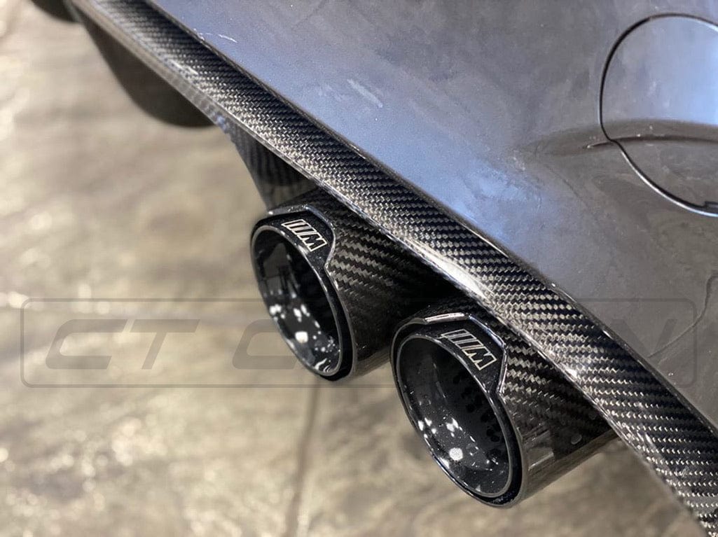 BMW F80 F82 F83 F87 F10 M2 M3 M4 M5 Carbon Fibre Exhaust Tips