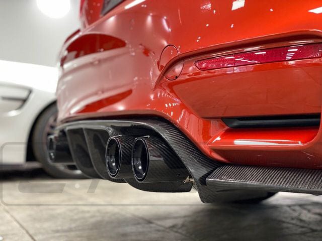 F80 F82 F83 F87 BMW M2 M3 M4 Carbon Fibre Exhaust Tips CT-CF-ET-BMW