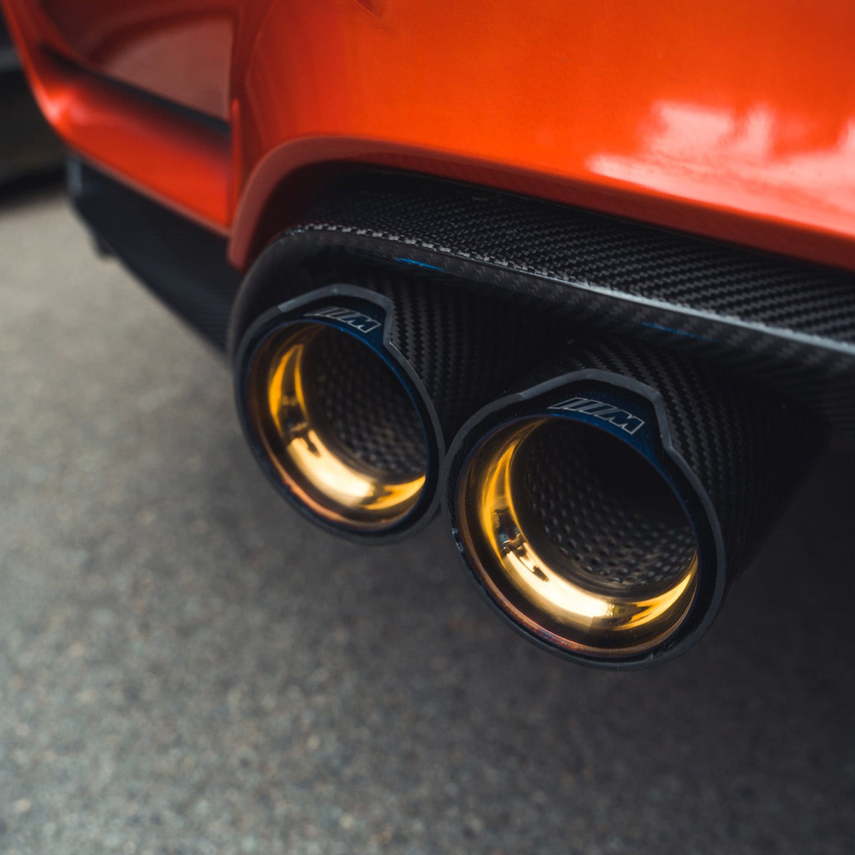 BMW F80 F82 F83 F87 F10 Carbon Fibre Exhaust Tips x4