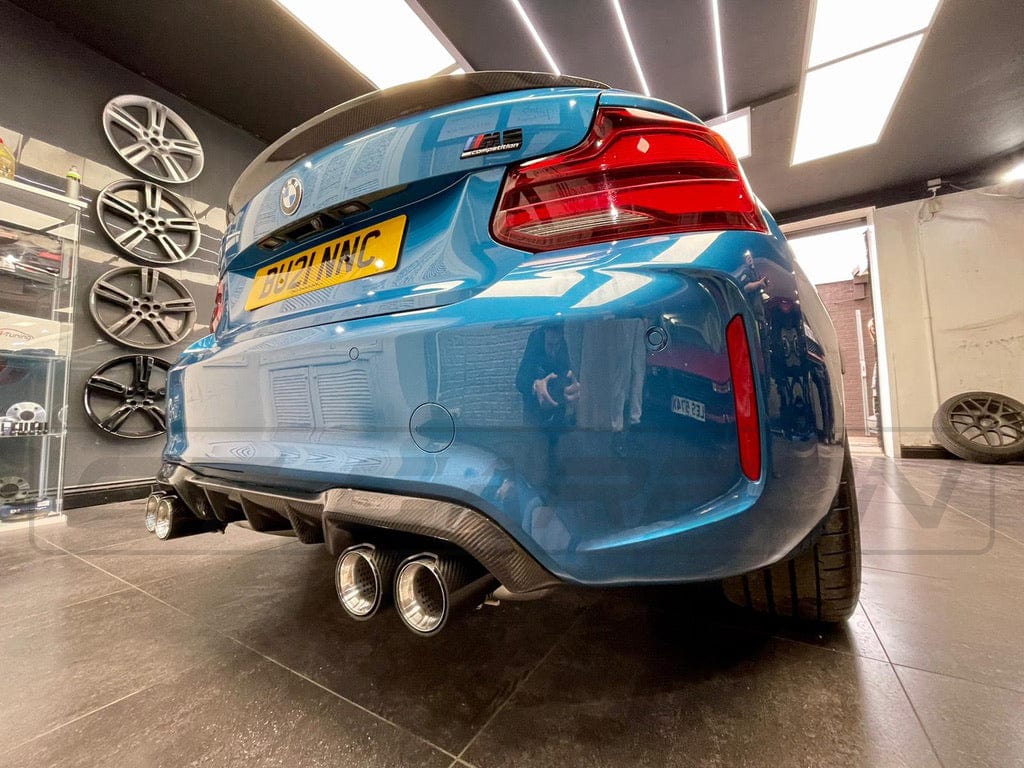 BMW F80 F82 F83 F87 F10 M2 M3 M4 M5 Carbon Fibre Exhaust Tips