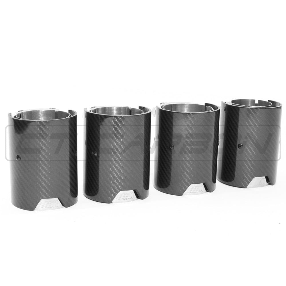 BMW F80 F82 F83 F87 F10 M2 M3 M4 M5 Carbon Fibre Exhaust Tips