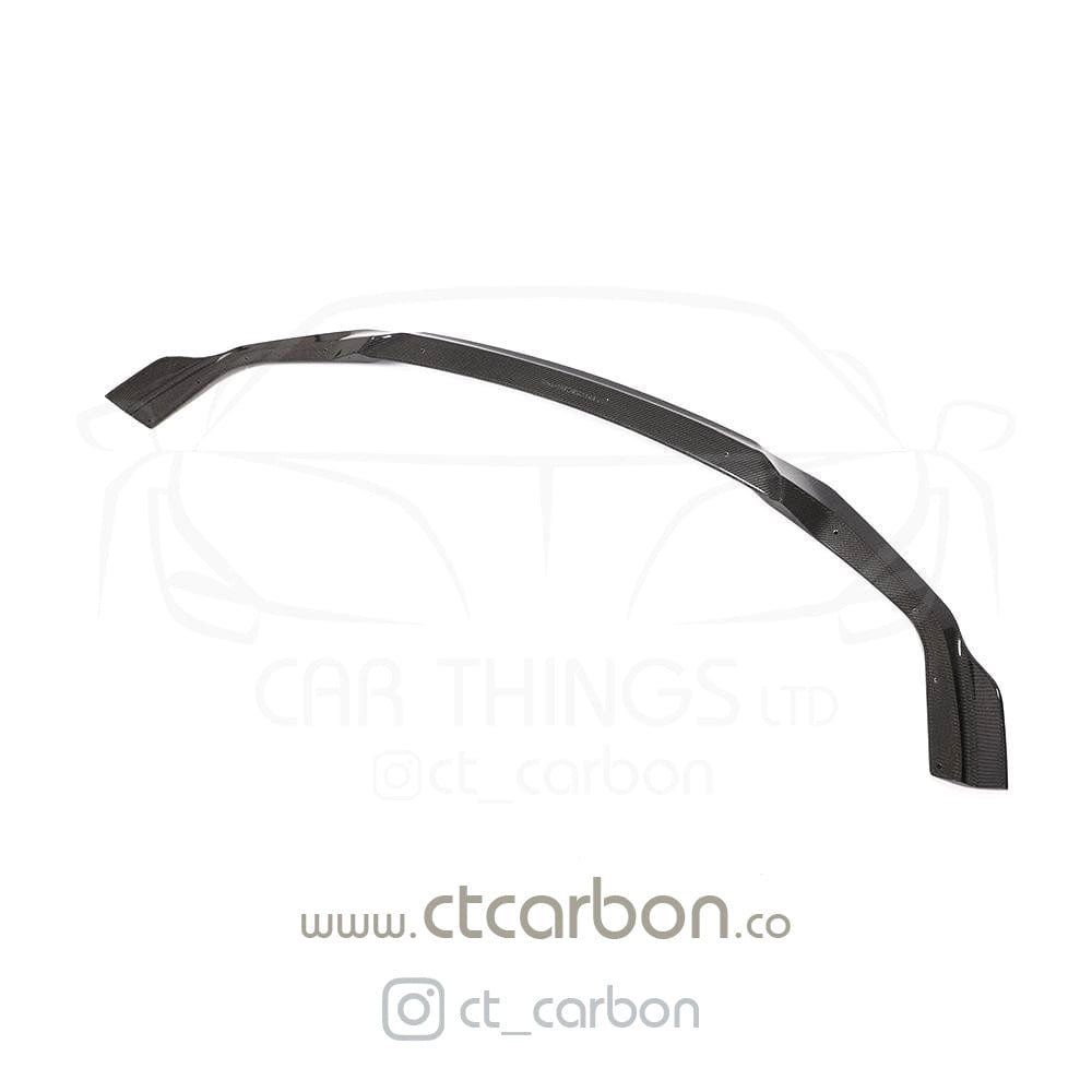 F87 M2 Competition Carbon Fibre Splitter CS Style - CT-SP-F87-CS