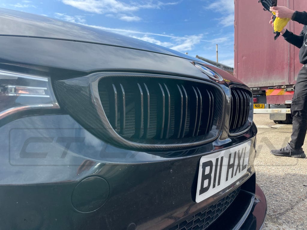 F80 F82 F83 BMW M3 M4 Carbon Fibre Grilles CT-CARBON-F80-GRIL