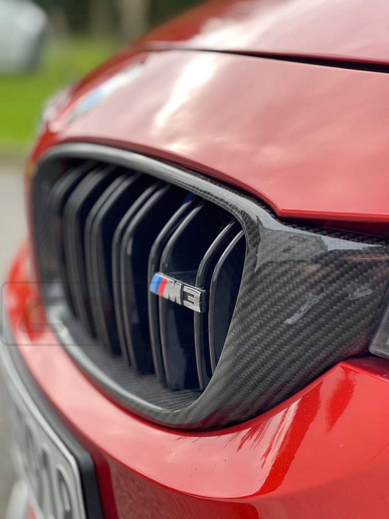 F80 F82 F83 BMW M3 M4 Carbon Fibre Grilles CT-CARBON-F80-GRIL