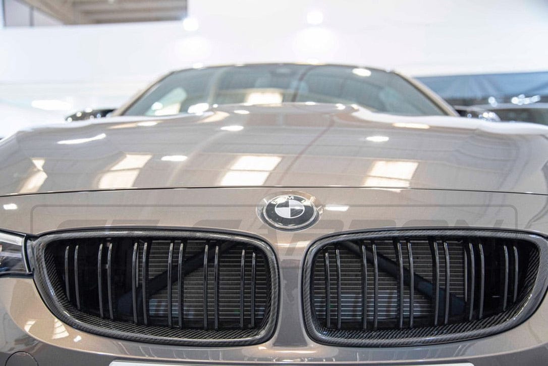 F80 F82 F83 BMW M3 M4 Carbon Fibre Grilles