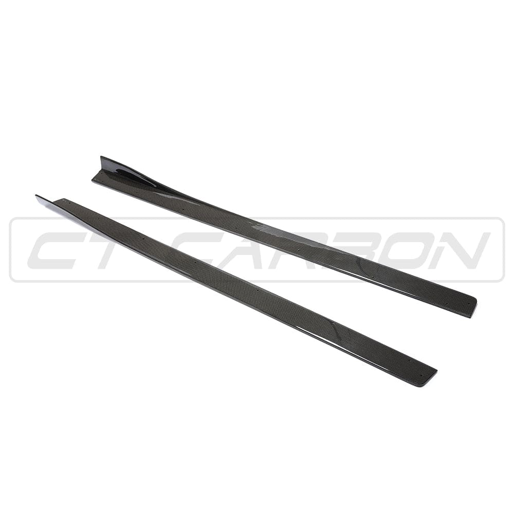 BMW F80 F82 F83 M3 M4 Carbon Fibre Side Skirts 3D Style