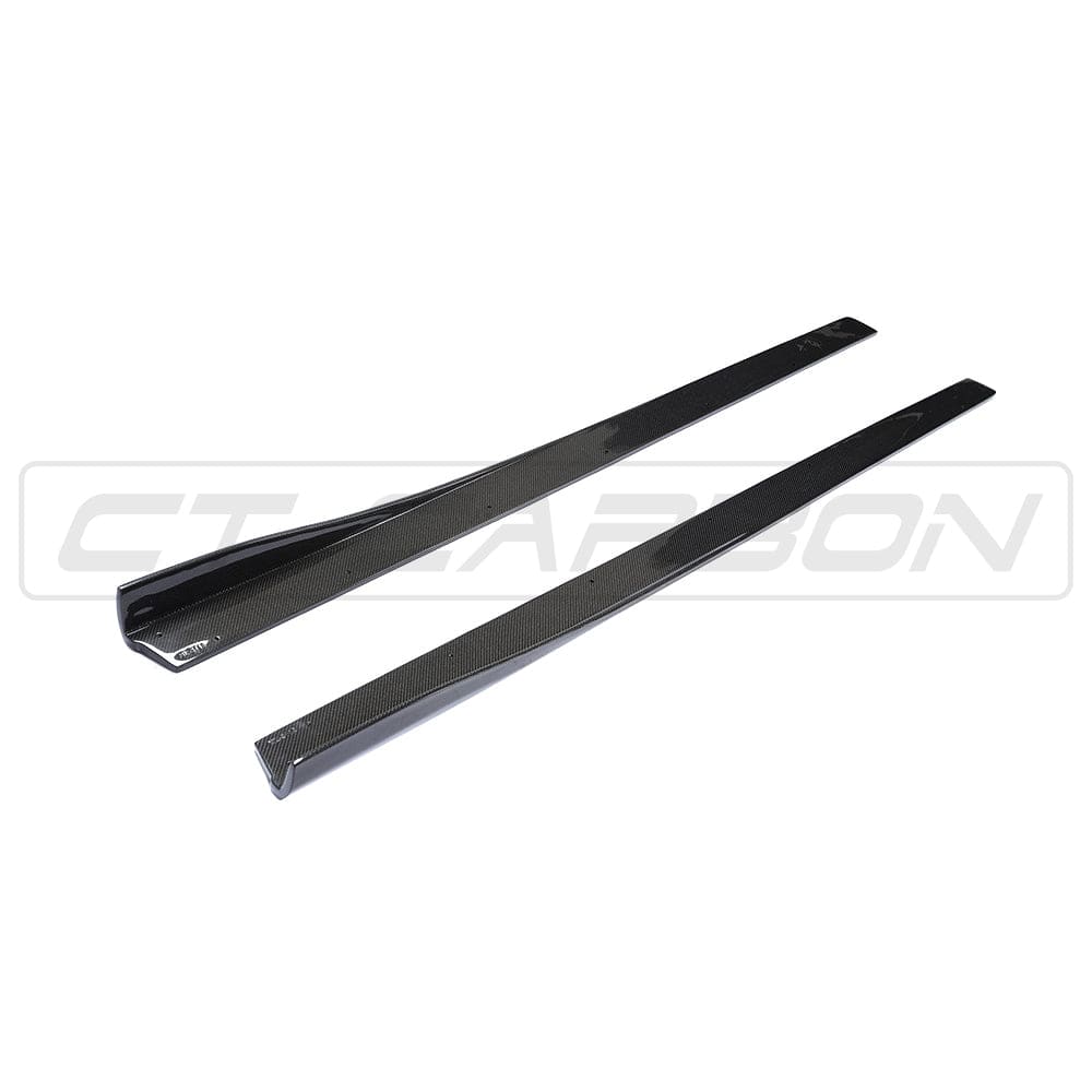 BMW F80 F82 F83 M3 M4 Carbon Fibre Side Skirts 3D Style