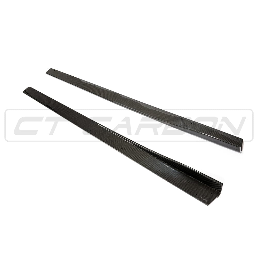 BMW F80 F82 F83 M3 M4 Carbon Fibre Side Skirts 3D Style