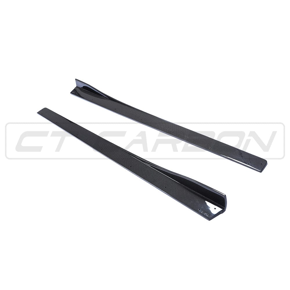 F80 F82 F83 BMW M3 M4 Carbon Fibre Side Skirts CT-CF-SS-F80 - Chassis-Specific Fit