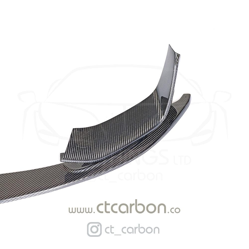 F80 F82 F83 BMW M3 M4 Carbon Fibre Splitter (3 Piece) MP Style, Part No C12345