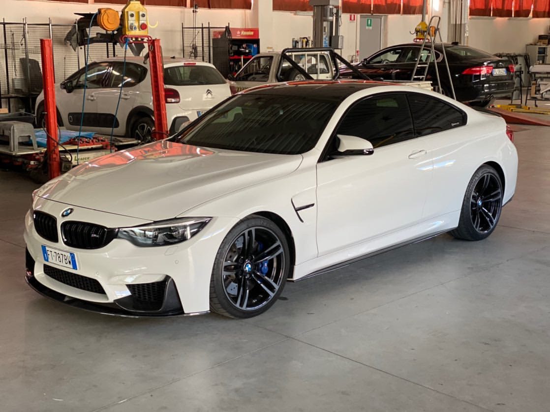 F80 F82 F83 BMW M3 M4 Carbon Fibre Splitter (3 Piece) MP Style, Part No C12345
