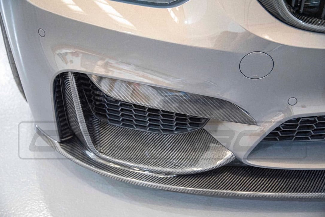 F80 F82 F83 BMW M3 M4 Carbon Fibre Splitter (3 Piece) MP Style, Part No C12345