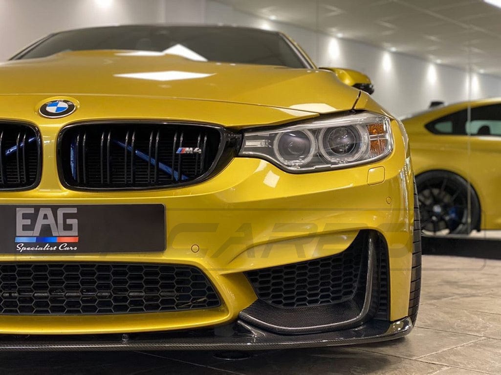 F80 F82 F83 BMW M3 M4 Carbon Fibre Front Splitter Cuz-SP-F80-01