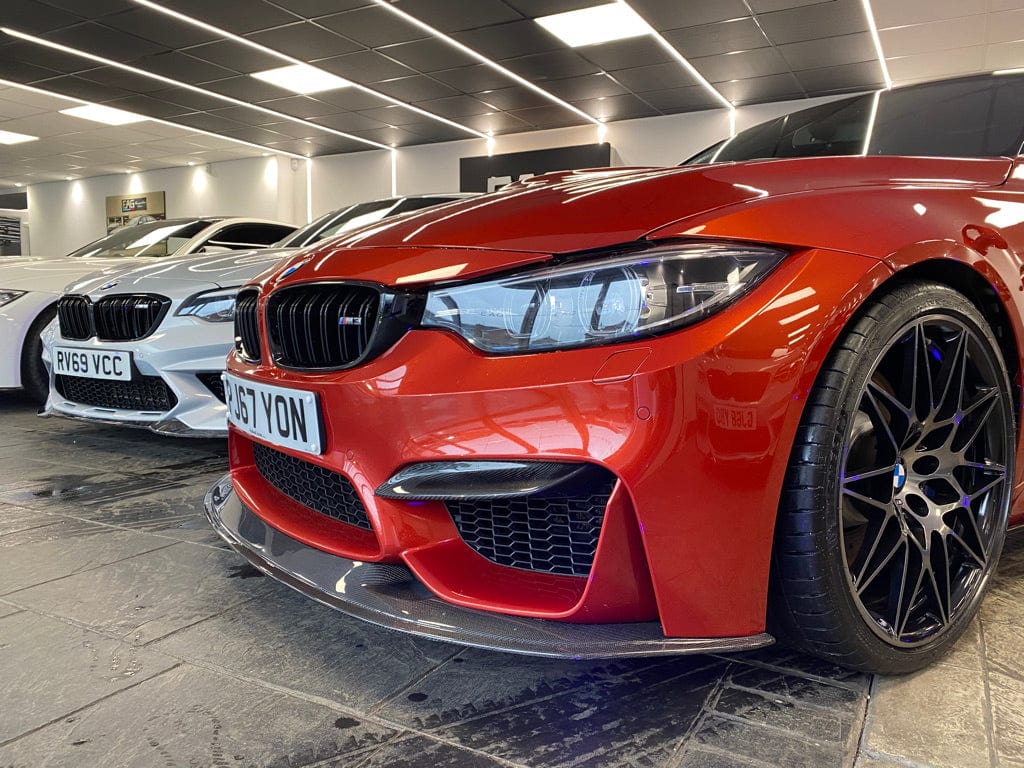 F80 F82 F83 BMW M3 M4 Carbon Fibre Splitter CT Design