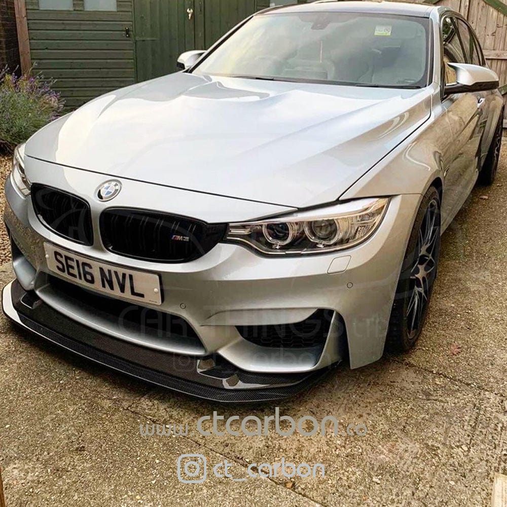 BMW F80 F82 F83 M3 M4 GTS Style Carbon Fibre Splitter