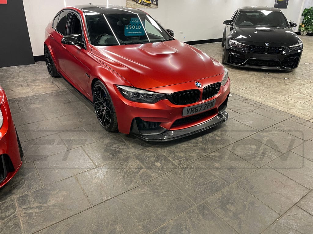 BMW F80 F82 F83 M3 M4 Carbon Fibre Splitter - GTS Style