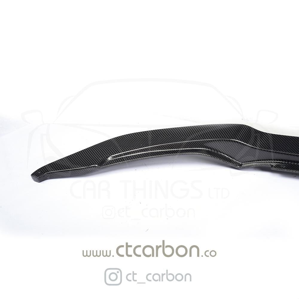 BMW F80 F82 F83 M3 M4 Carbon Fibre Front Splitter - V Style