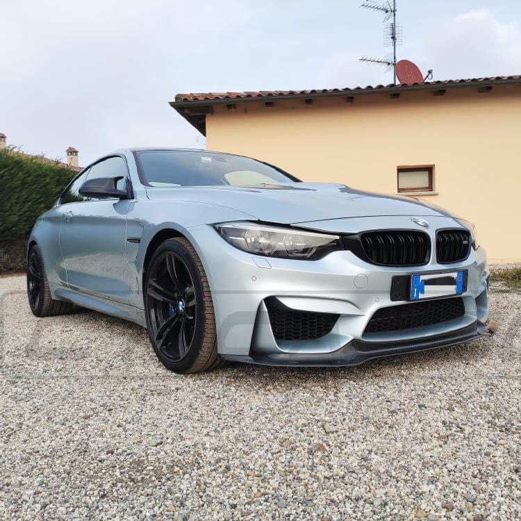 F80 F82 F83 BMW M3 M4 Carbon Fibre Splitter V-Style CT-CFSP-F80