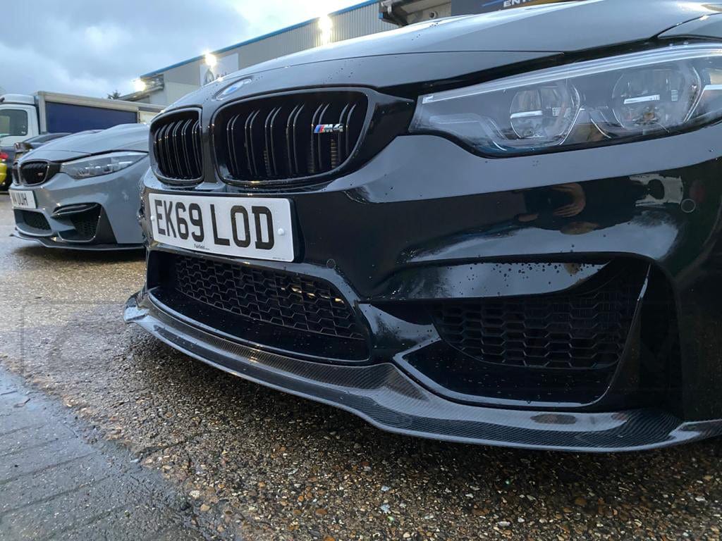 F80 F82 F83 BMW M3 M4 Carbon Fibre Front Splitter Cuz-SP-F80-01