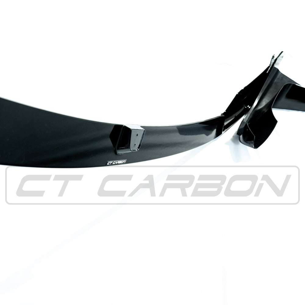 BMW M4 F82 Full Gloss Black Body Kit - MP-Style Front Splitter, Side Skirts, V-Spoiler & Diffuser