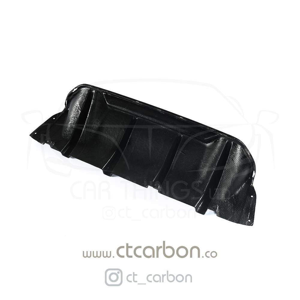 BMW F90 M5 MP-style carbon fibre diffuser, CT Carbon