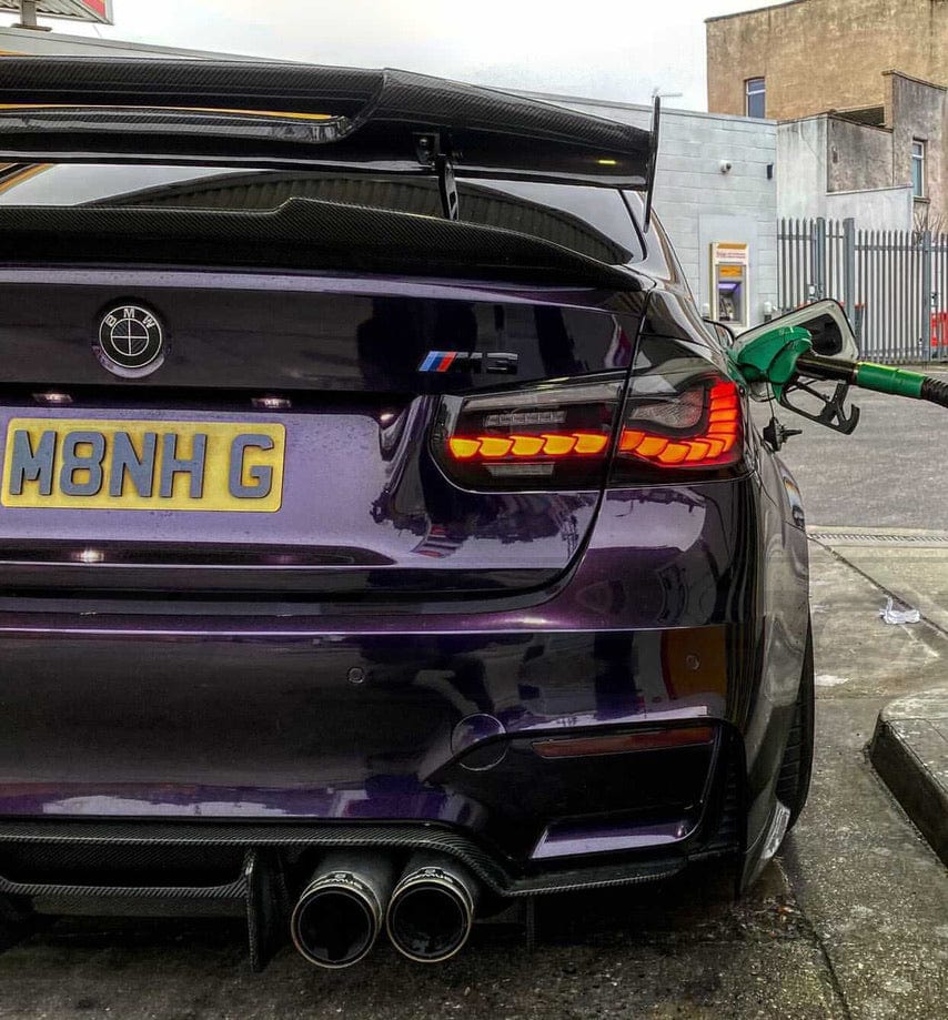 F80 F82 F83 F87 BMW M2 M3 M4 Carbon Fibre Rear Wing - MAD Style