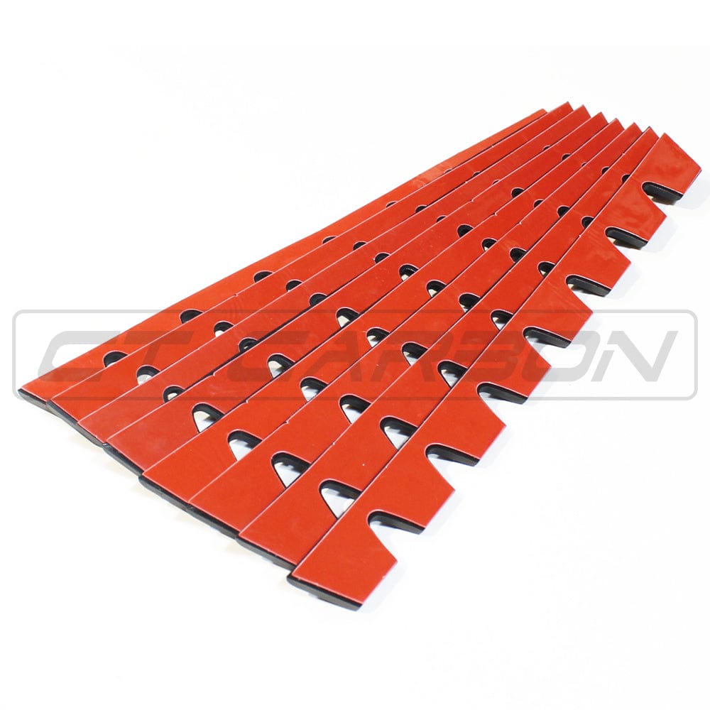 Universal Splitter Lip Protector Strip Pack (8pcs) CT Carbon