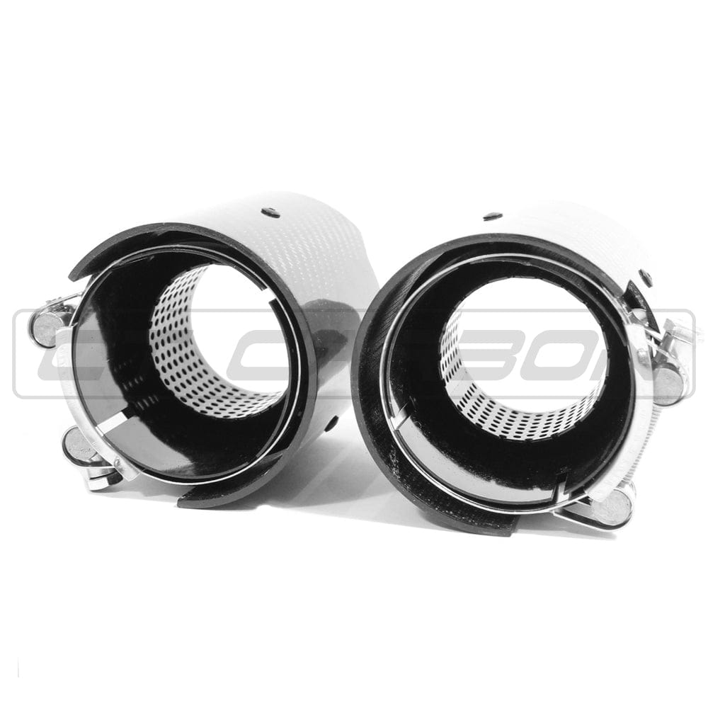 F40 F44 M135i M235i Carbon Fibre Exhaust Tips - Set of 2, Part No CUC-ET-F40