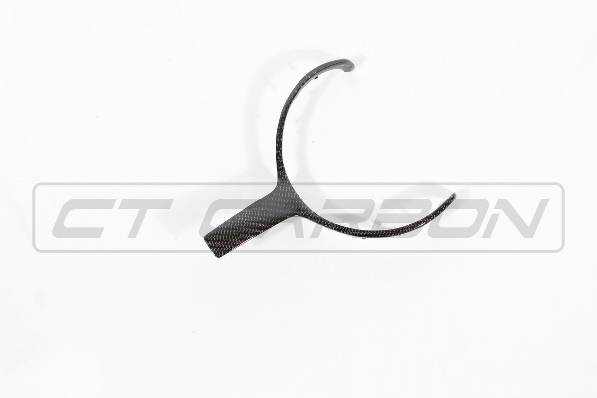 BMW F-series M Sport carbon fibre steering wheel trim (2012-2019)