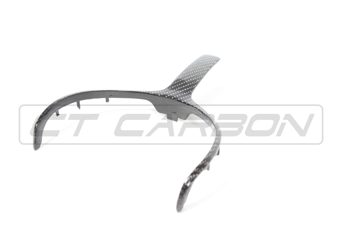 BMW F10 F20 F22 F30 F32 F15 M Sport Carbon Fibre Steering Wheel Trim