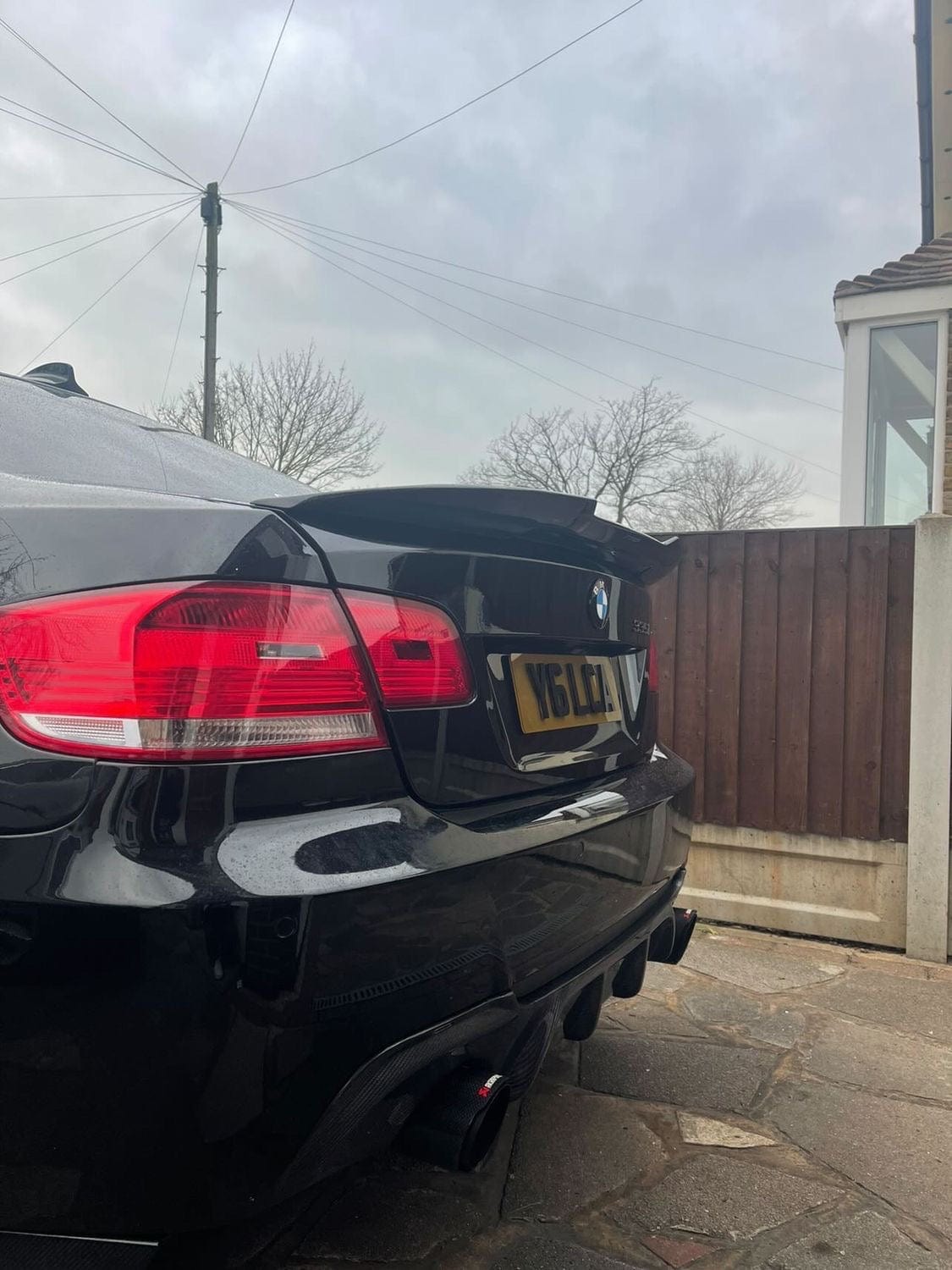 BMW E92 M3 E92/E90 3 Series Carbon Fibre PS Style Spoiler