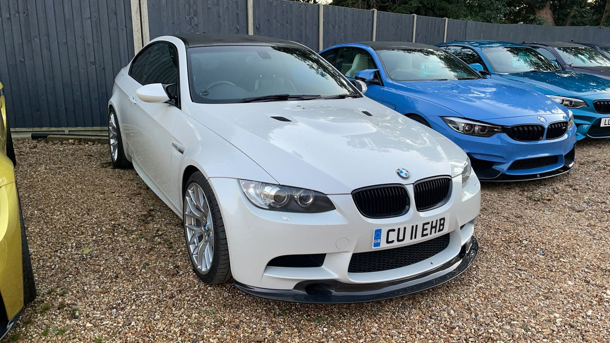 BMW M3 E92 E90 GT4-style carbon fibre front splitter