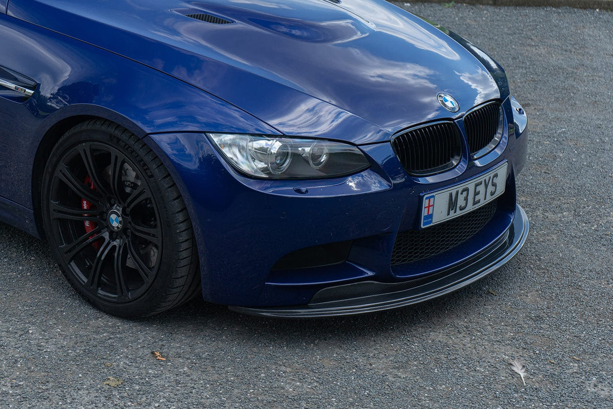 E92 M3 GTS Style Carbon Fibre Front Splitter CT-CF-SP-E92