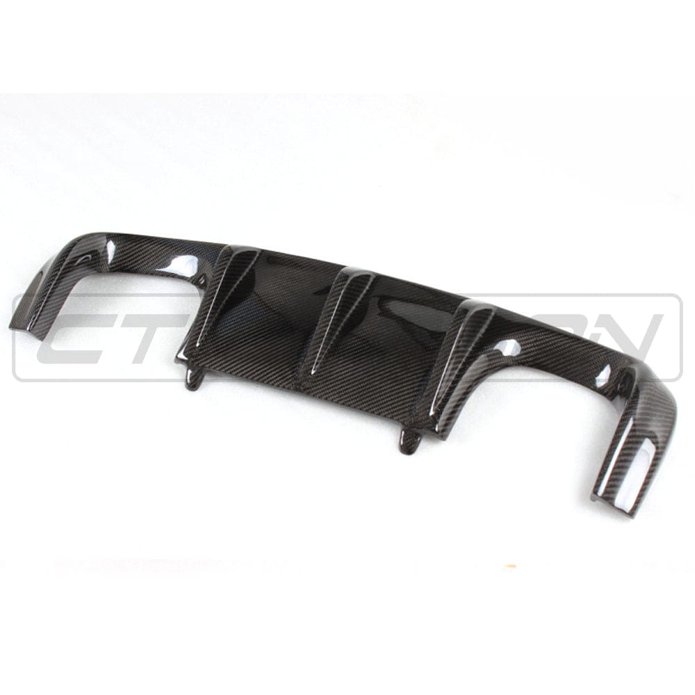 BMW M3 E92 E93 Carbon Fibre Diffuser V1 Style