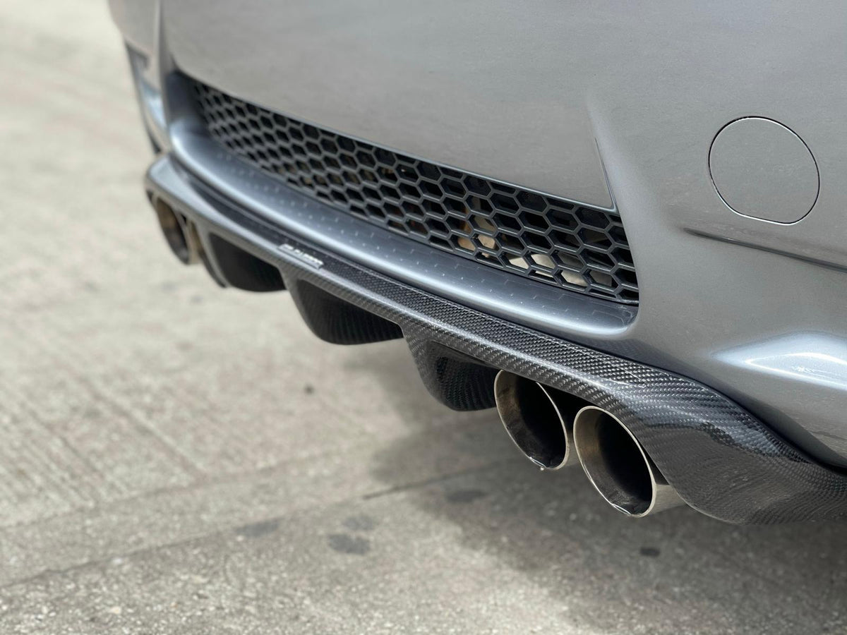 BMW M3 E92 E93 Carbon Fibre Diffuser V1 Style