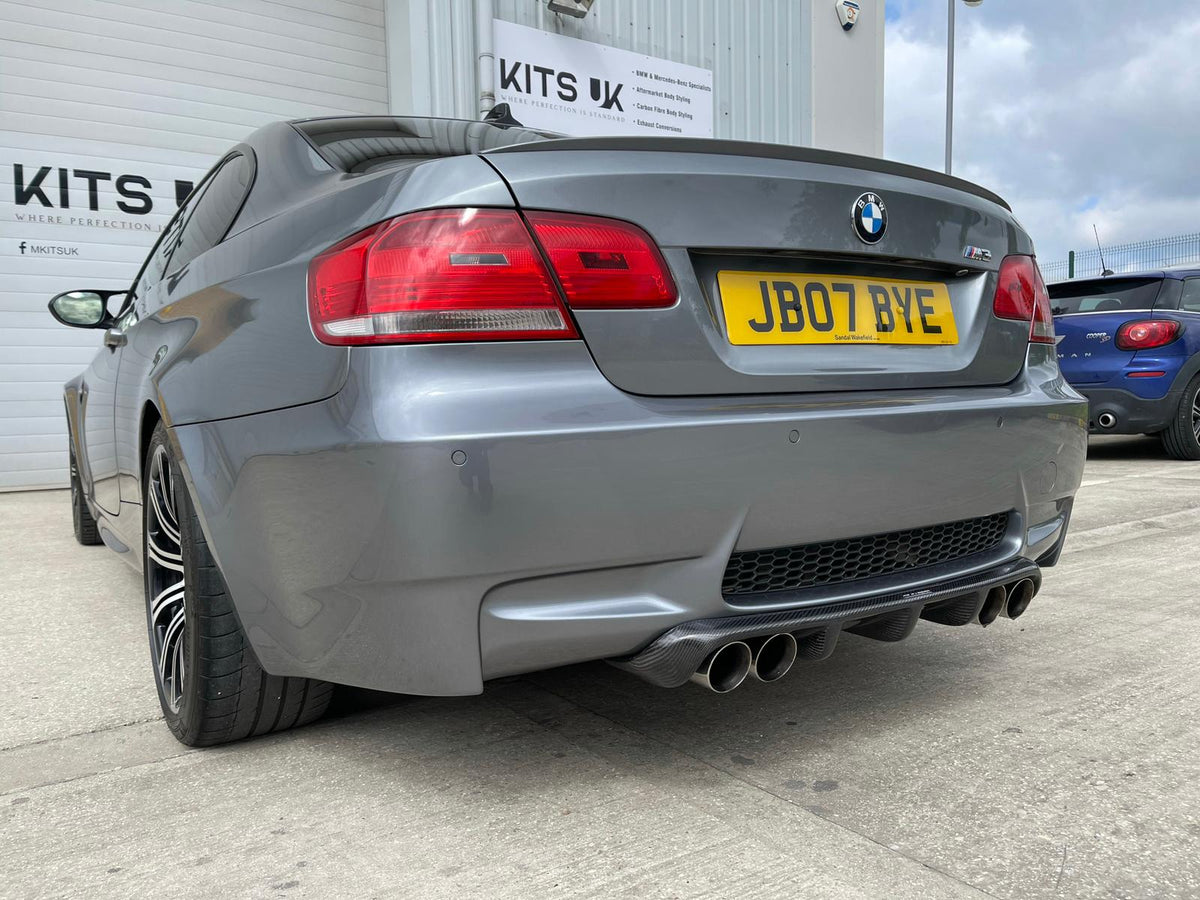 E92 E93 M3 Carbon Fibre Diffuser V1 Style CT-CFD-E92-01