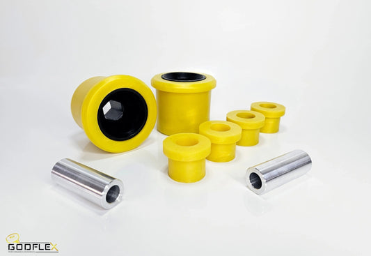 Seat Ibiza MK3 (6L) front suspension arm bushes - GodFlex polyurethane, set of 4