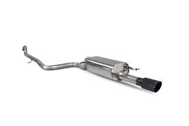Ford Fiesta MK8 1.0T ST-Line cat-back exhaust, Scorpion non-resonated