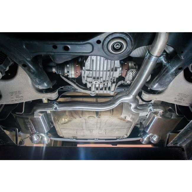 A5 B8 2.0 TDI Coupe dual exit S5-style exhaust, CS-A5-TDI-DUAL
