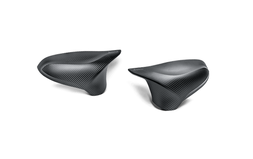 BMW M2 F87 Mirror Caps Akrapovic Carbon Fibre Matte Finish - AKR-MC-F87