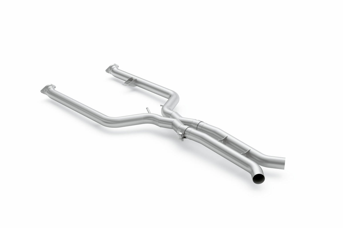 BMW G87 M2 Eisenmann non-resonated X-pipe center pipe