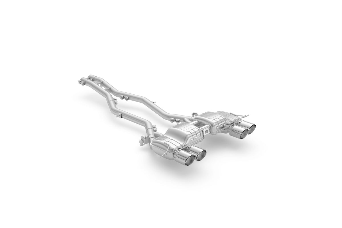 BMW M3 Touring G81 S58 Valvetronic Slip-On Exhaust, Eisenmann Axle-Back