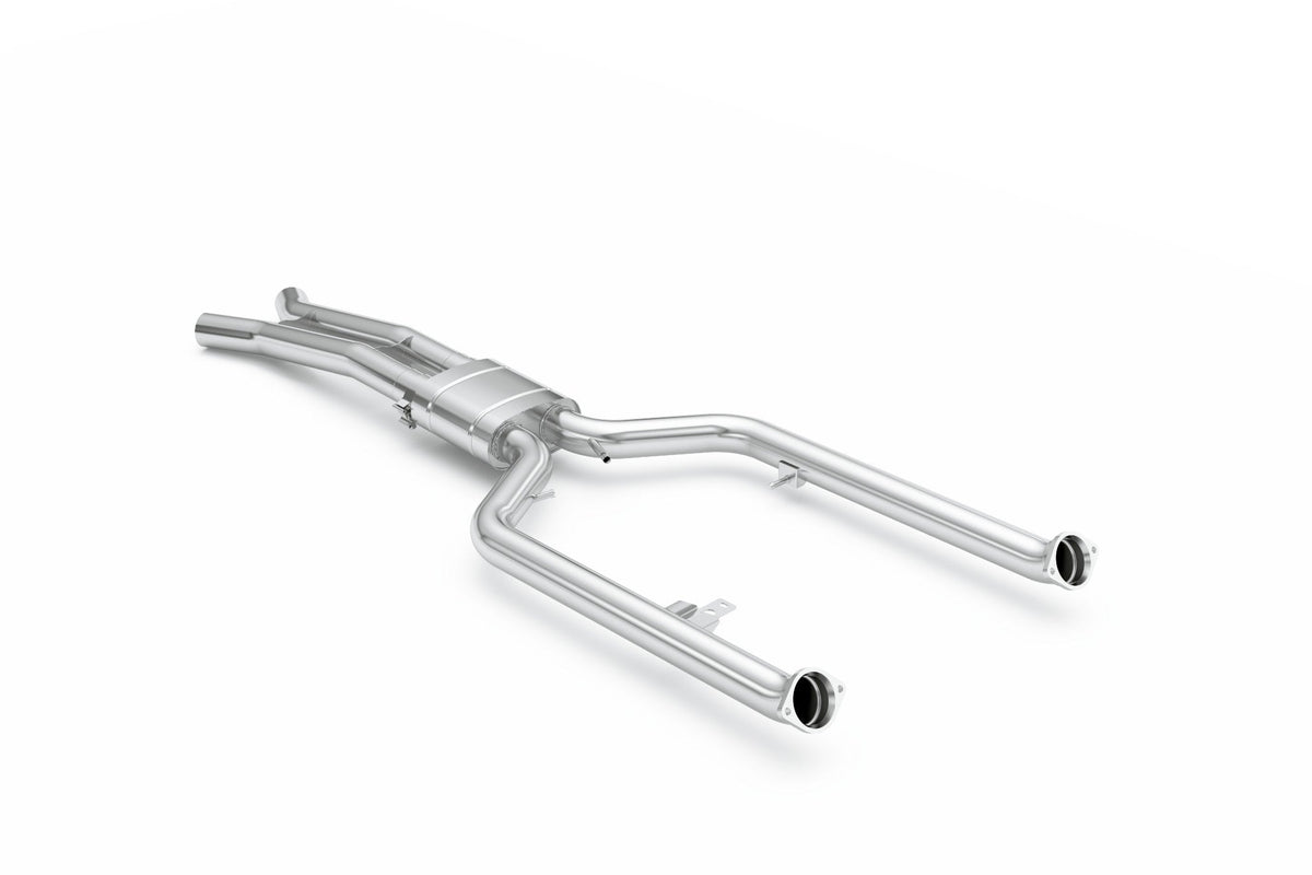 BMW G87 M2 Eisenmann resonated center pipe
