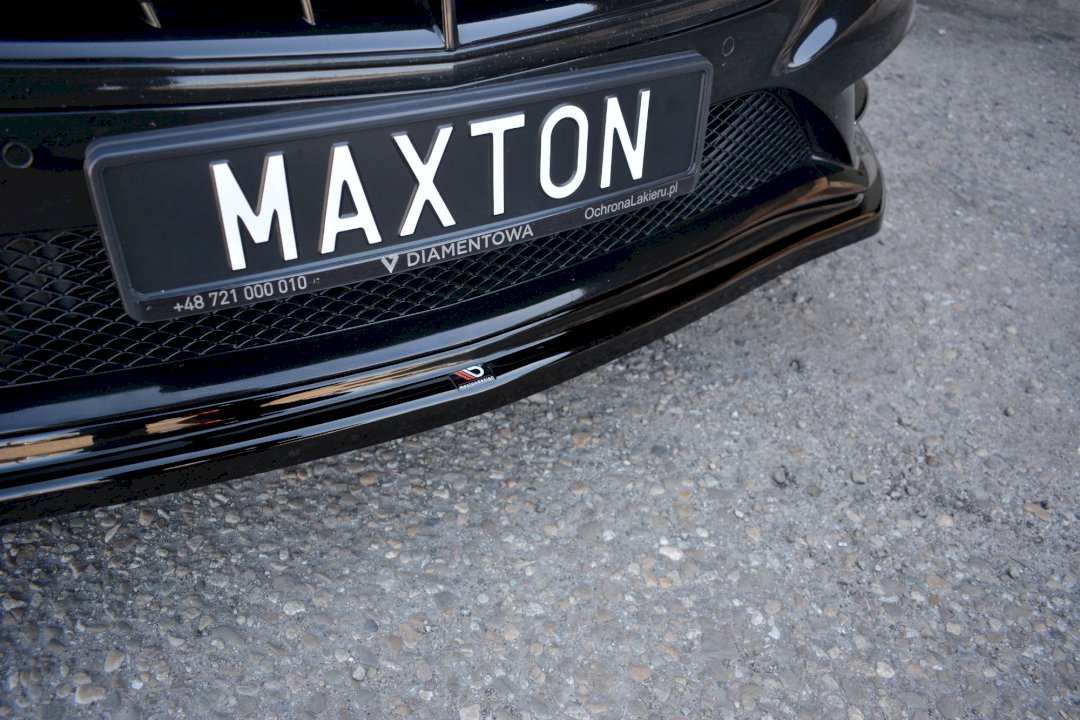 Mercedes S-Class W222 AMG-Line (2013-2017) Front Splitter V.1 - Maxton Design