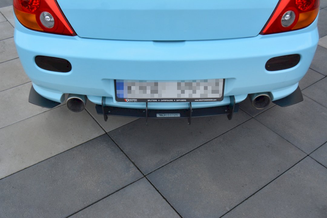 Hyundai Tiburon Coupe MK2 Facelift (2005-2008) Maxton Design ABS Rear Diffuser
