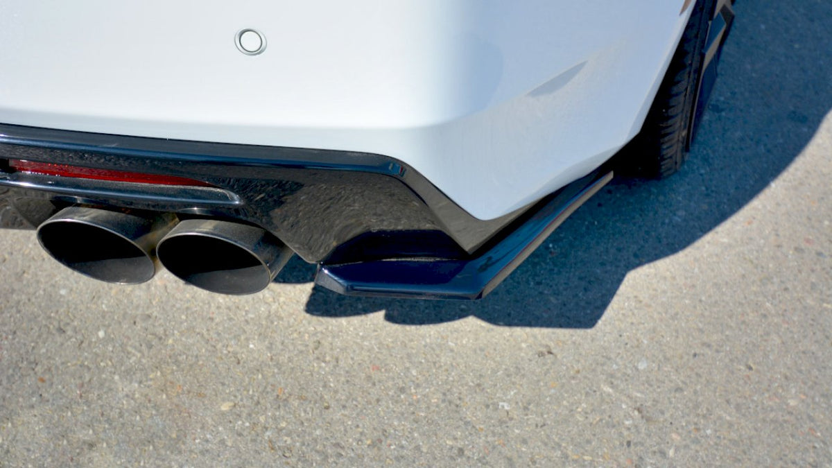 Chevrolet Camaro 6th Gen Phase I 2SS Coupe (2016-18) rear side splitters - Maxton Design ABS