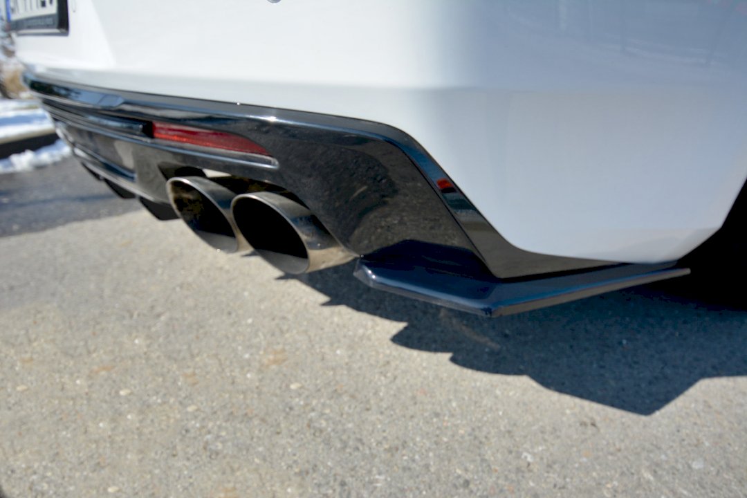 Chevrolet Camaro 6th Gen Phase I 2SS Coupe (2016-18) rear side splitters - Maxton Design ABS