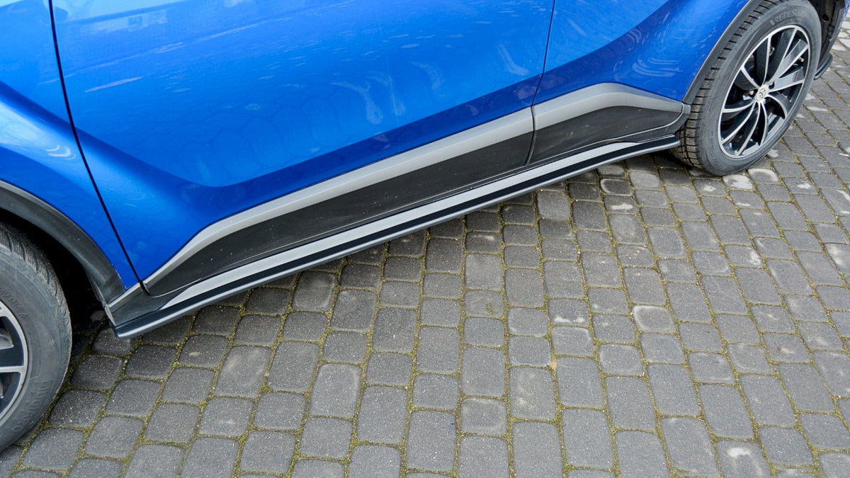 Toyota C-HR (2016-up) Maxton Design ABS Side Skirt Splitters